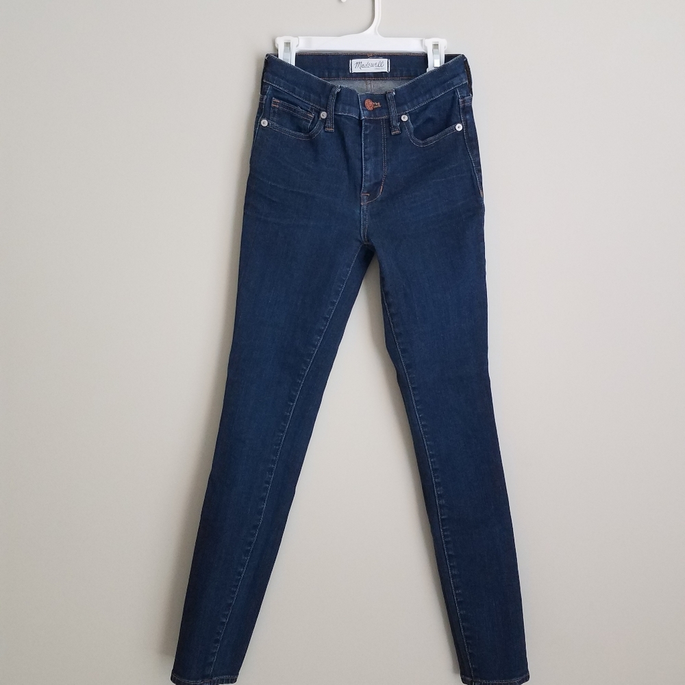 Madewell High Riser Skinny Jeans